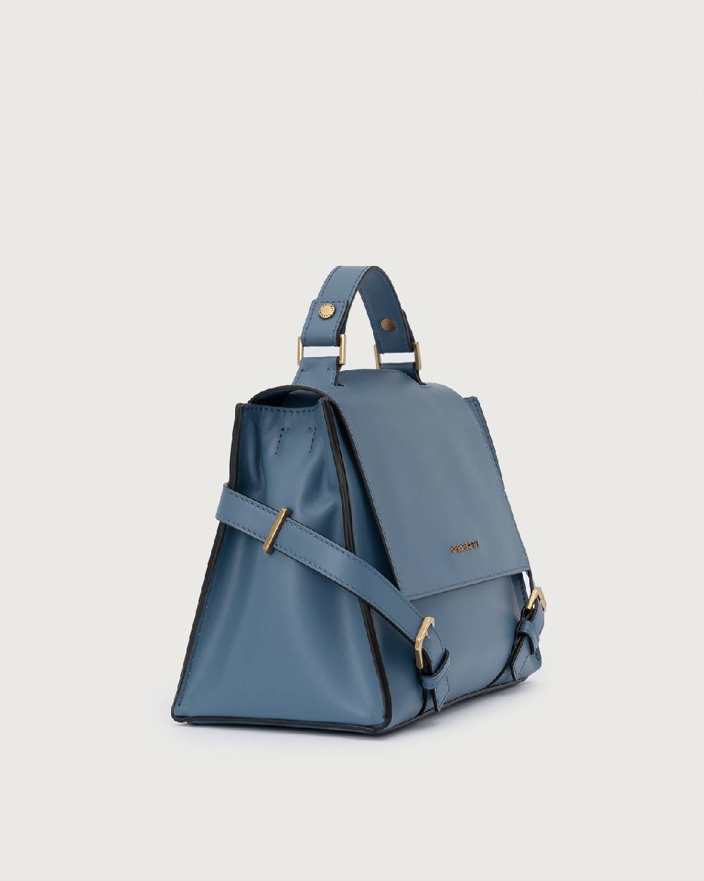 Orciani Borsa Sveva Couture Piccola in pelle con tracolla Italy