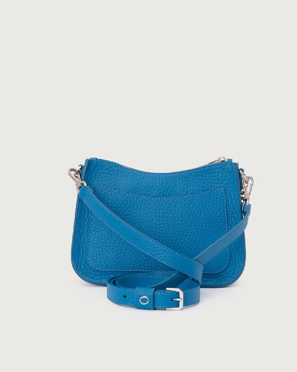 Orciani Borsa crossbody mini New Moon Soft in pelle martellata Qualità