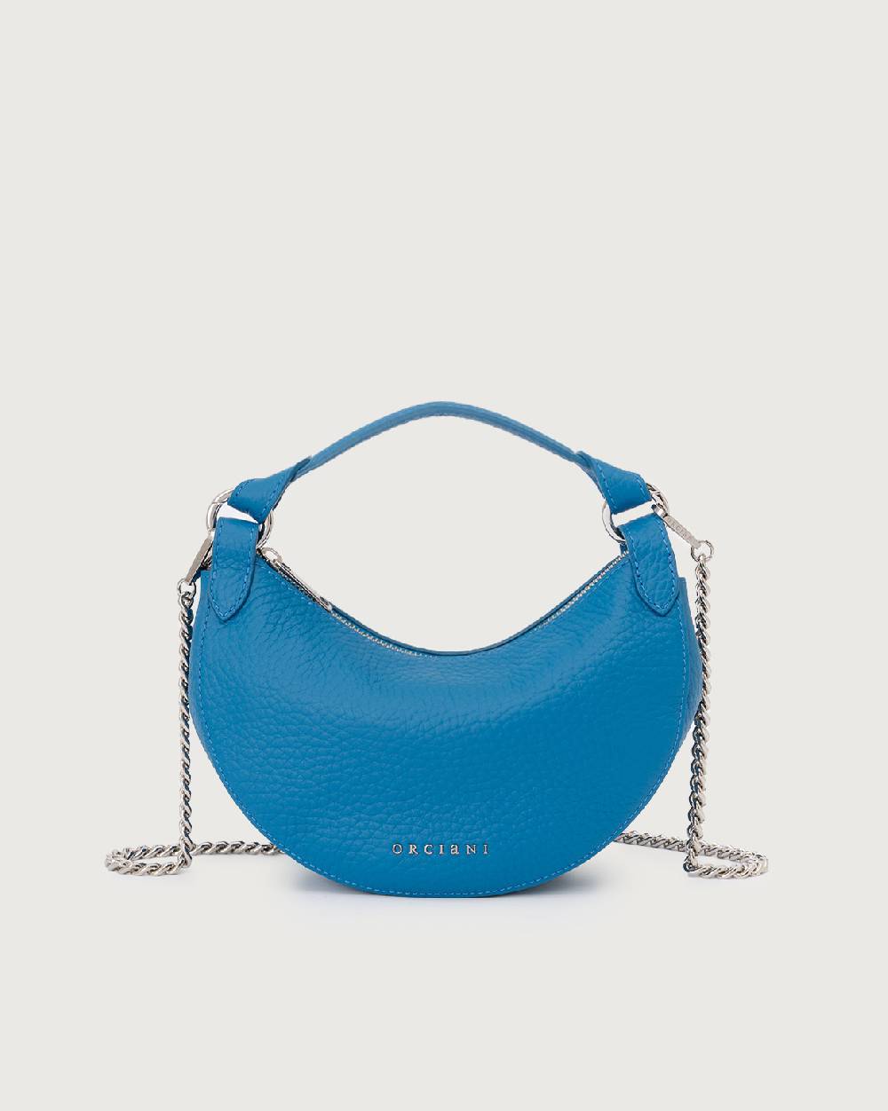 Orciani Mini Bag Dumpling Soft in pelle con tracolla