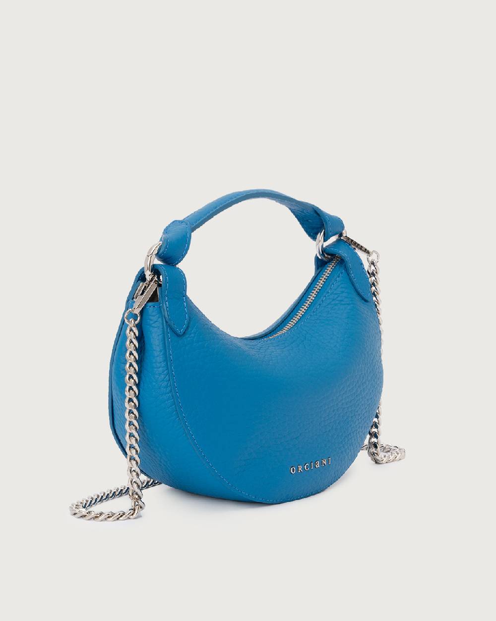 Orciani Mini Bag Dumpling Soft in pelle con tracolla Vendite Flash