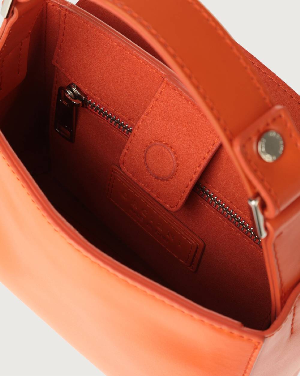 Orciani Borsa Sveva Vanity Mini a mano in pelle con tracolla Soddisfazione Garantita