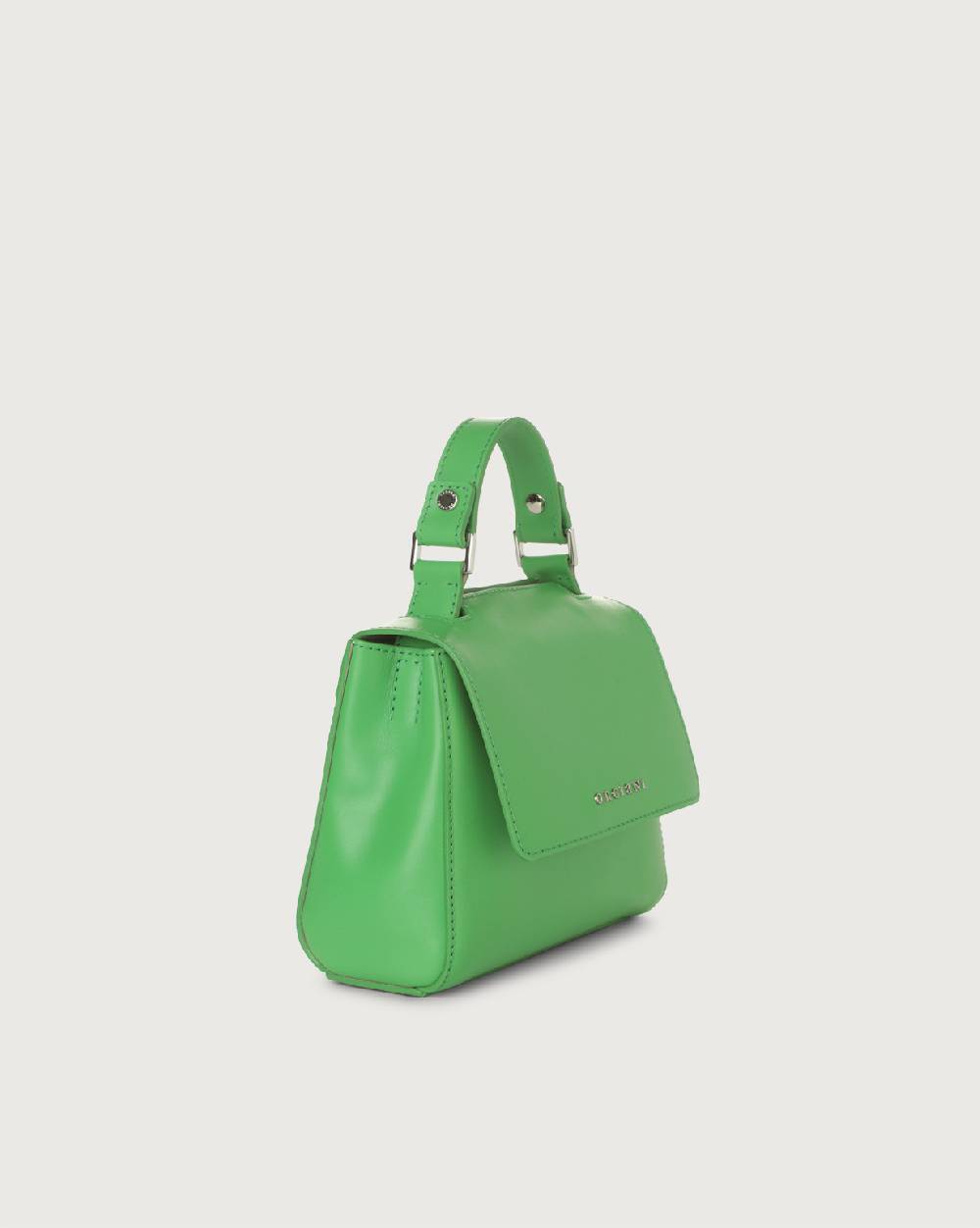 Orciani Borsa Sveva Vanity Mini a mano in pelle con tracolla Consegna Veloce