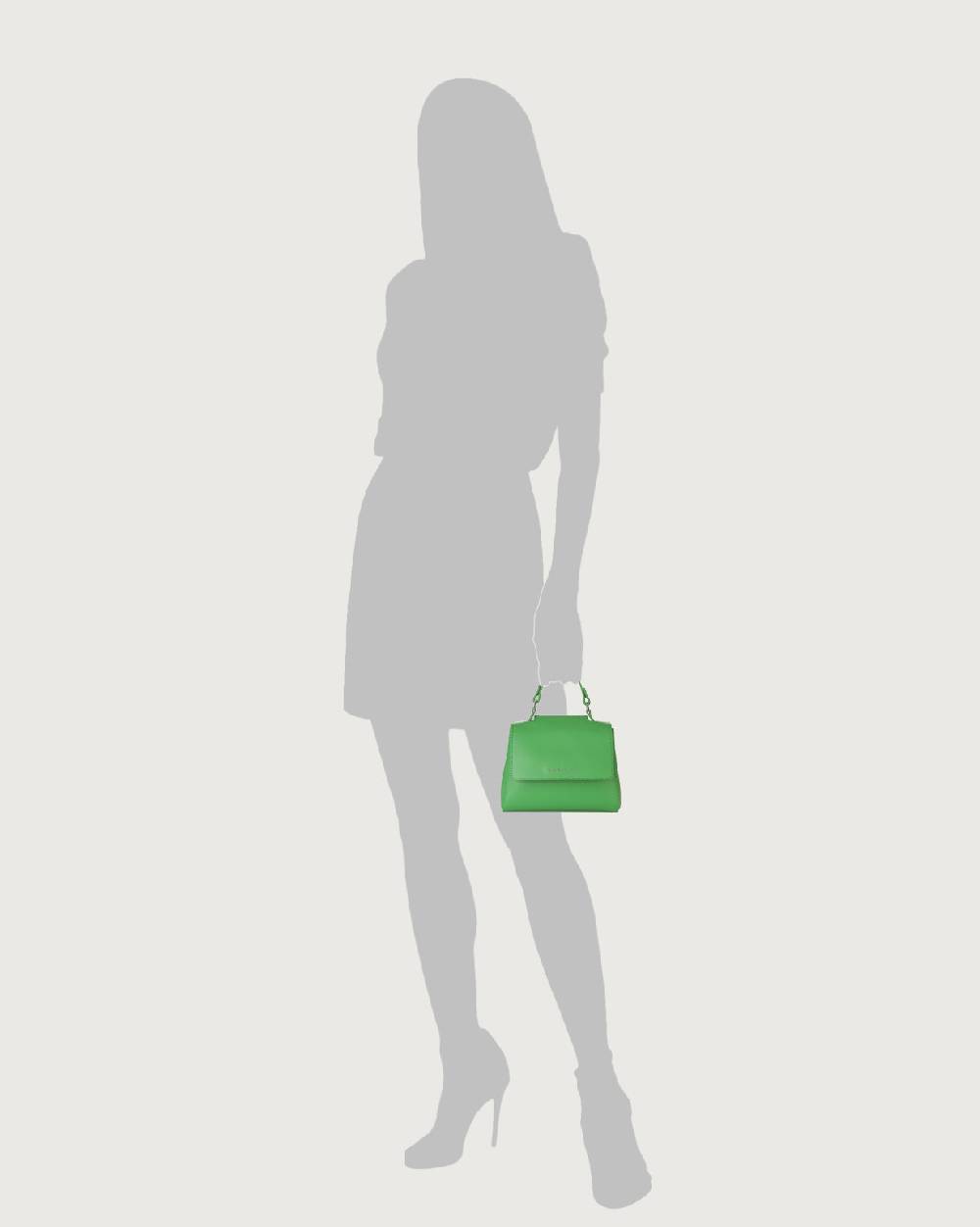 Orciani Borsa Sveva Vanity Mini a mano in pelle con tracolla Consegna Veloce