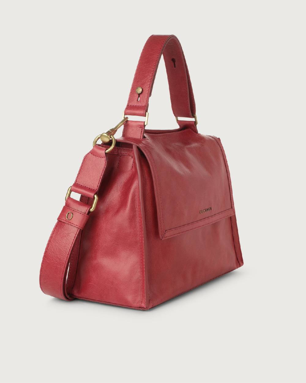 Orciani Borsa Sveva Notturno Media in pelle con tracolla Convenienza