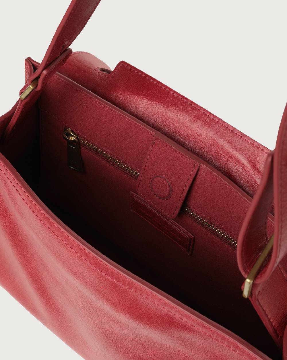Orciani Borsa Sveva Longuette Notturno in pelle con tracolla Novità