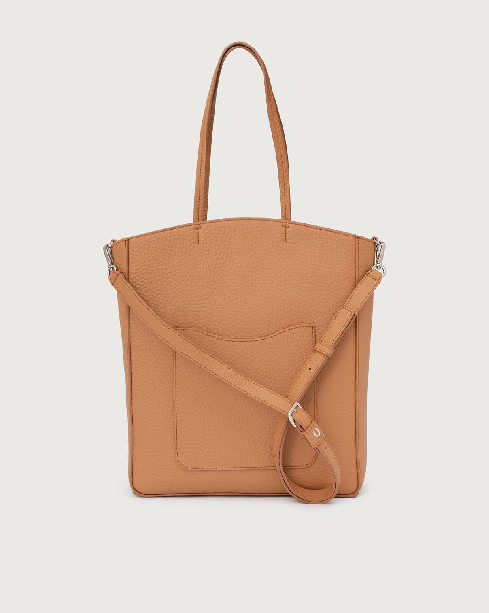 Orciani Shopper media Ladylike M Soft in pelle Presa