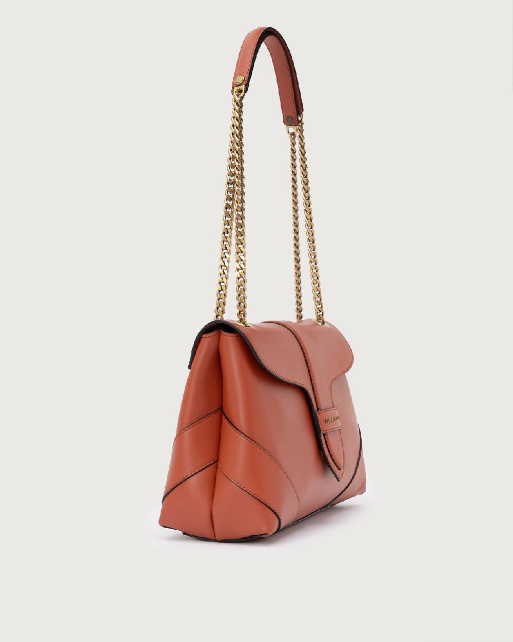 Orciani Borsa a spalla Alma m Couture in pelle Sconto