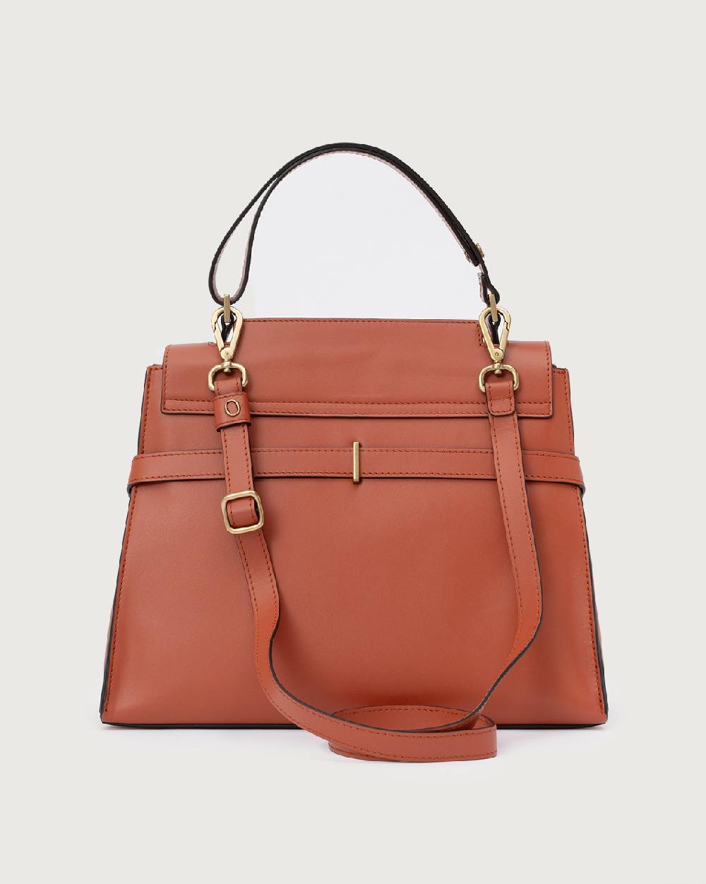 Orciani Borsa Sveva Couture Media a spalla in pelle con tracolla Economico