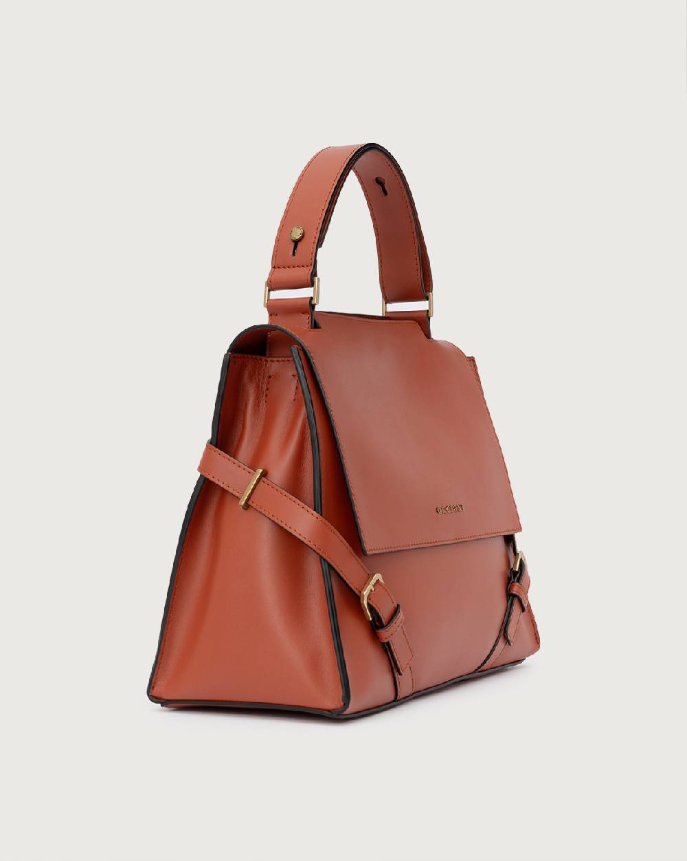 Orciani Borsa Sveva Couture Media a spalla in pelle con tracolla Economico