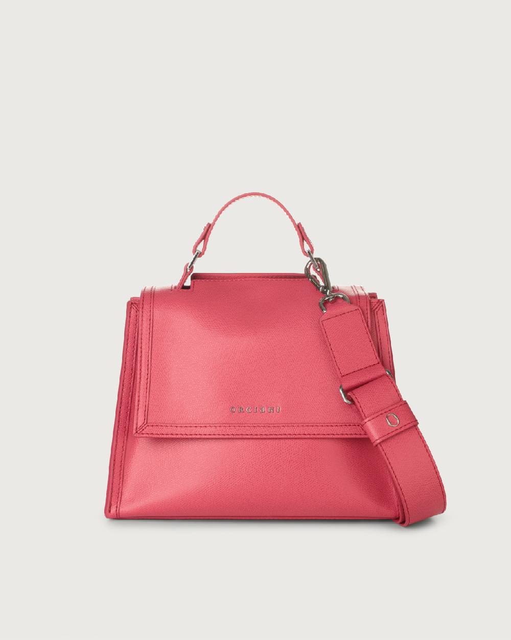 Orciani Borsa Sveva Premium Piccola in pelle con tracolla Outlet