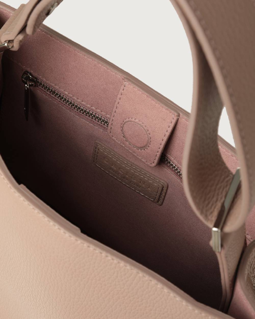 Orciani Borsa Sveva Sense Media a spalla in pelle con tracolla Hotsell