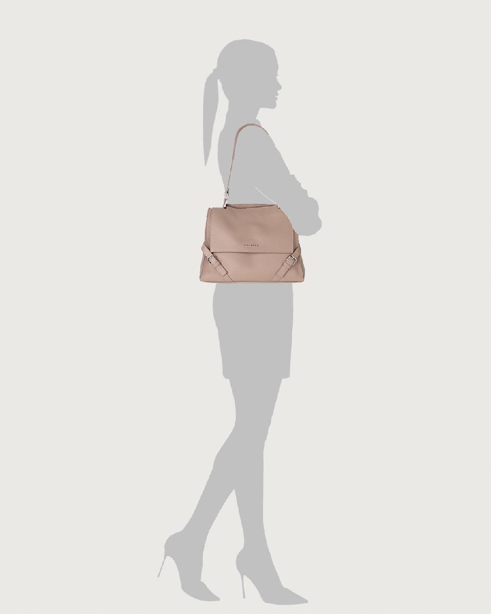 Orciani Borsa Sveva Sense Media a spalla in pelle con tracolla Hotsell