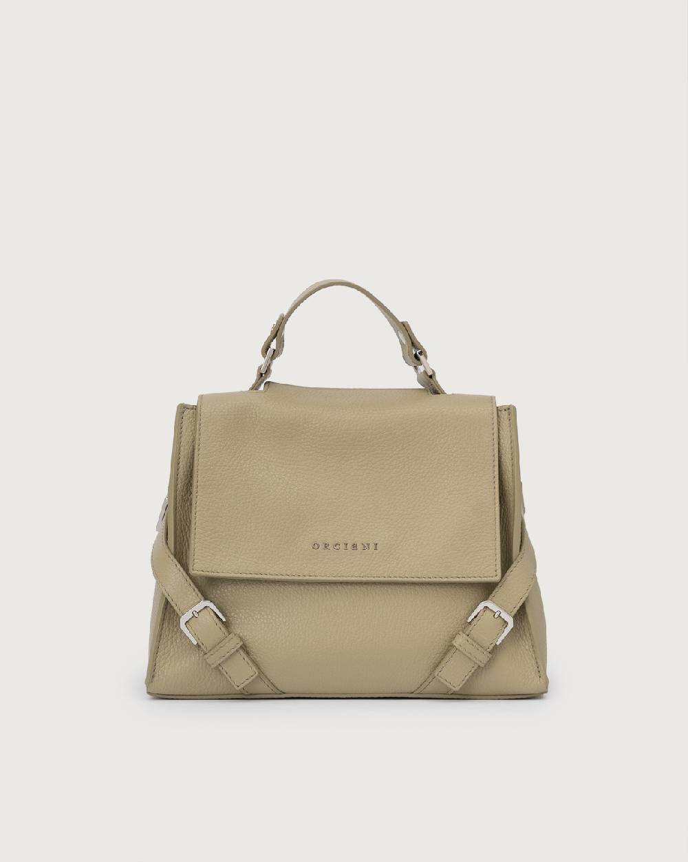 Orciani Borsa Sveva Sense Piccola in pelle con tracolla Vendita Calda