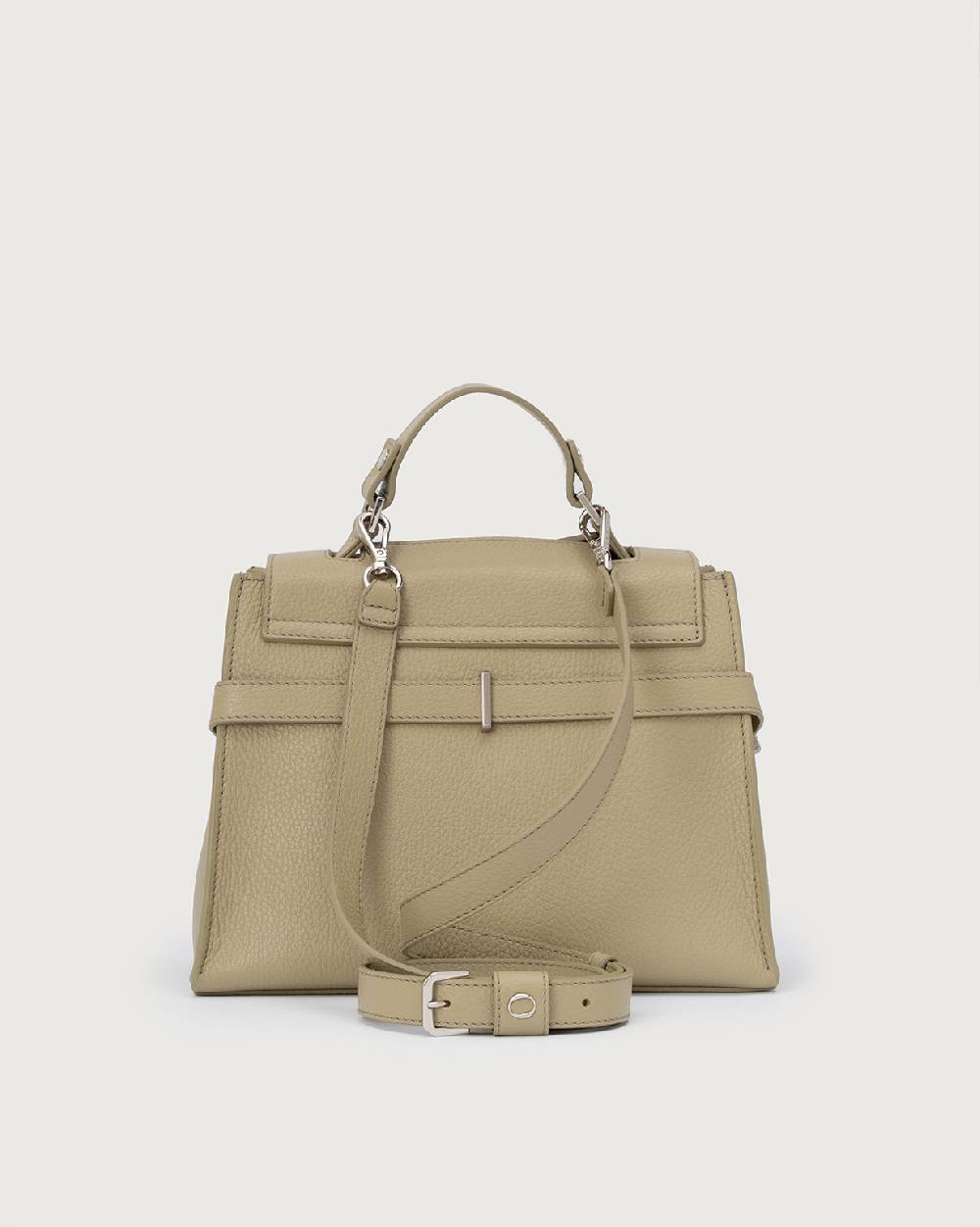 Orciani Borsa Sveva Sense Piccola in pelle con tracolla Vendita Calda
