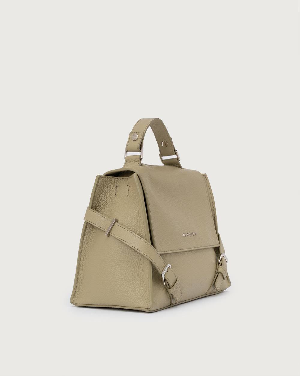 Orciani Borsa Sveva Sense Piccola in pelle con tracolla Vendita Calda