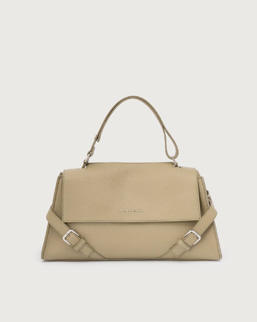 Orciani Borsa Sveva Longuette Sense in pelle con tracolla Saldi Di Fabbrica