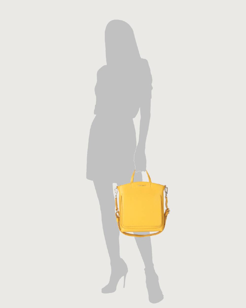 Orciani Shopper piccola Vulona S Premium in pelle Negozio