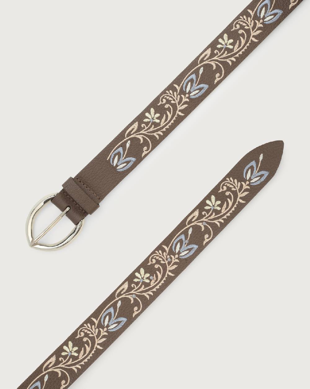 Orciani Cintura Sense Tulip in pelle Moda