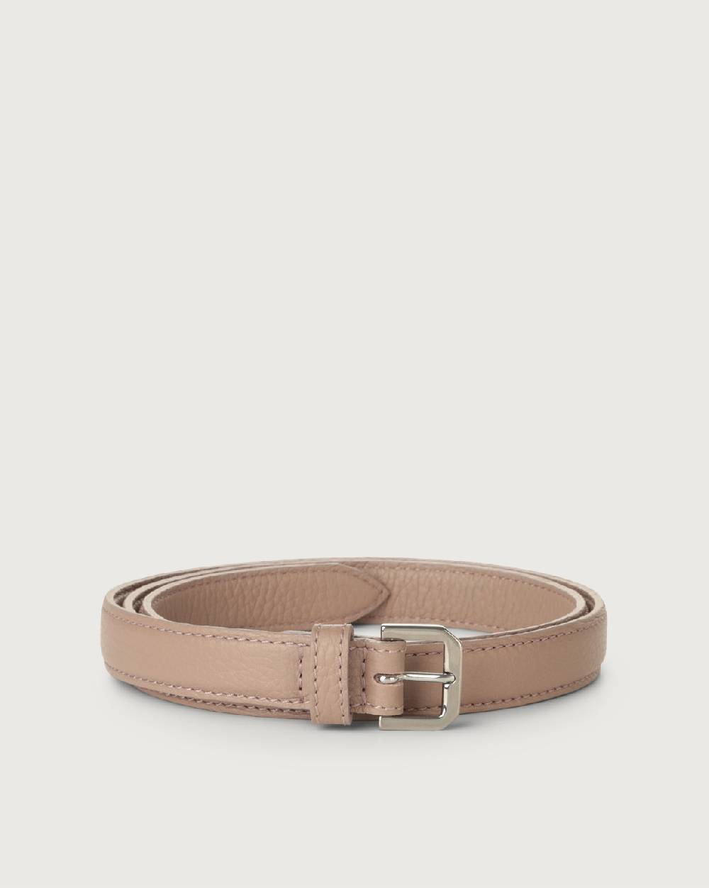 Orciani Cintura classica Sense in pelle 2 cm