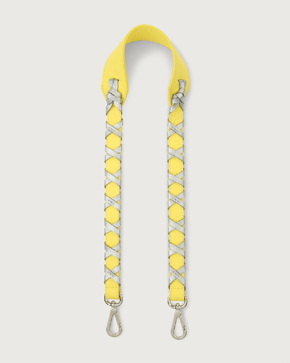 Orciani Tracolla Soft in pelle con intreccio Shopping Online