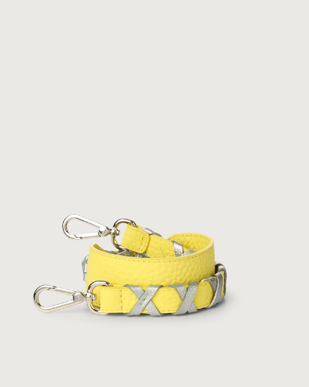 Orciani Tracolla Soft in pelle con intreccio Shopping Online