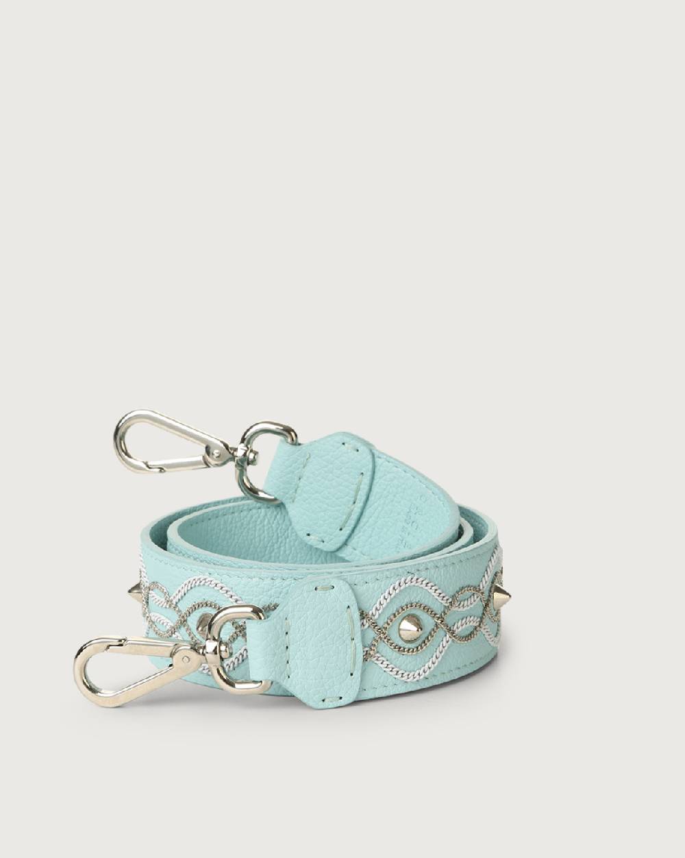 Orciani Tracolla White Chain in pelle Novità