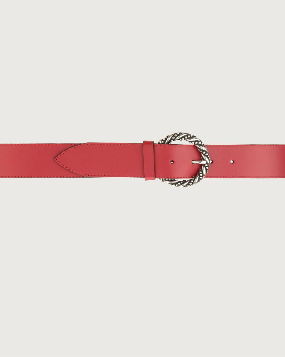 Orciani Cintura Couture in pelle 4 cm Offerte