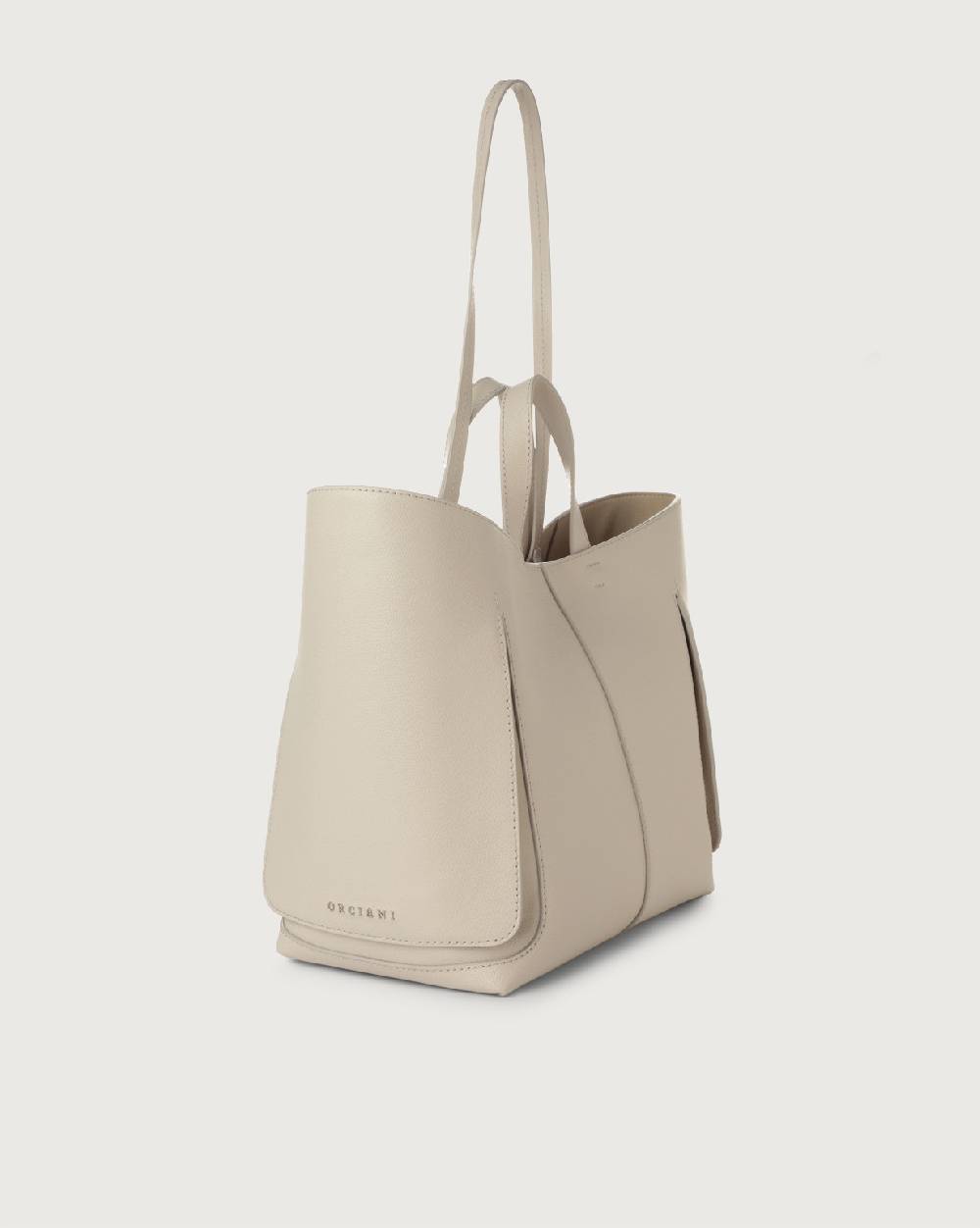 Orciani Shopper Vulona Premium in pelle Negozio