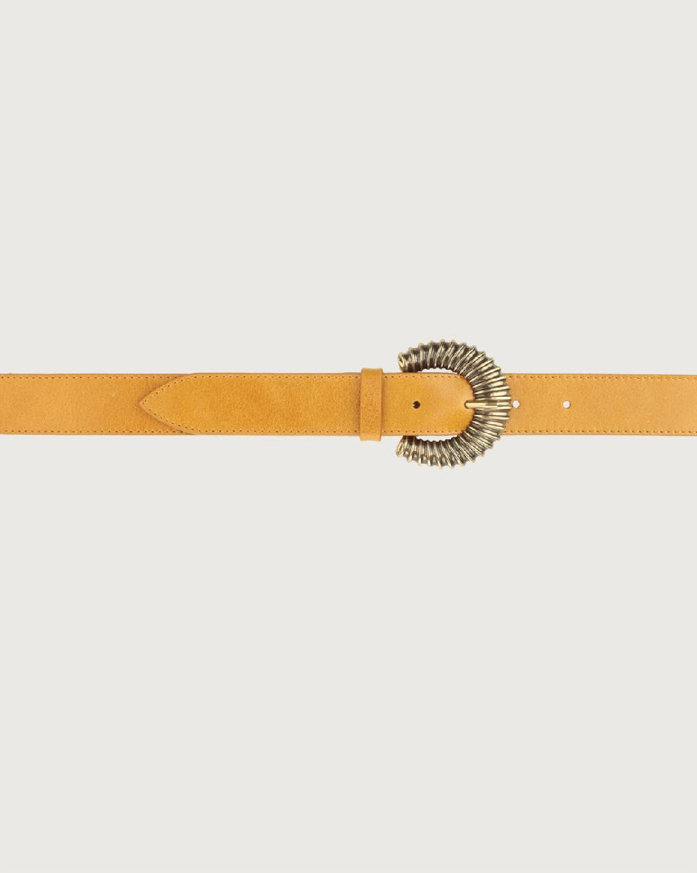 Orciani Cintura Notturno in pelle 3 cm Moda