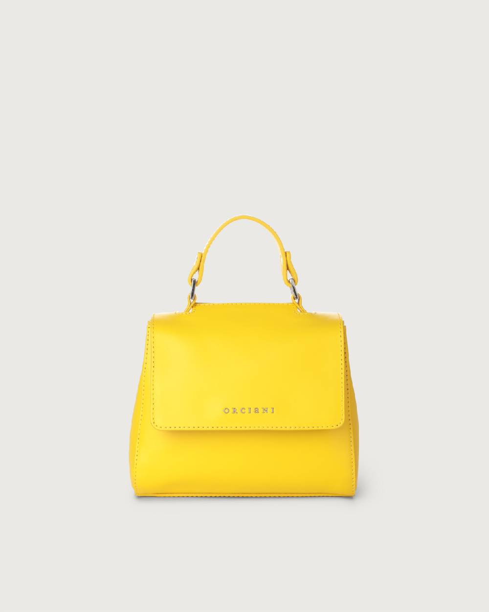 Orciani Borsa Sveva Vanity Mini a mano in pelle con tracolla 2025
