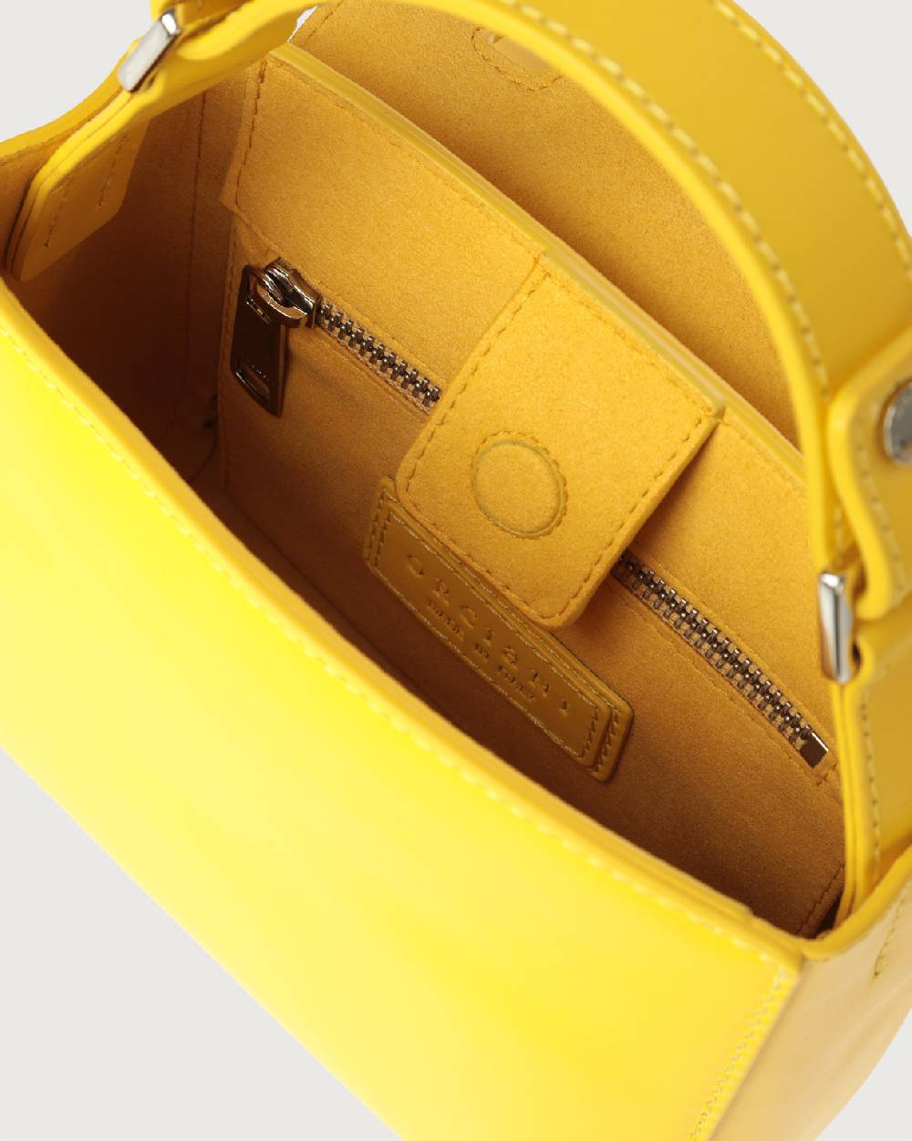 Orciani Borsa Sveva Vanity Mini a mano in pelle con tracolla 2025