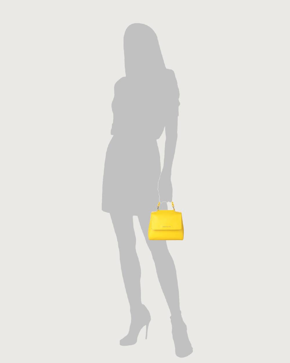 Orciani Borsa Sveva Vanity Mini a mano in pelle con tracolla 2025