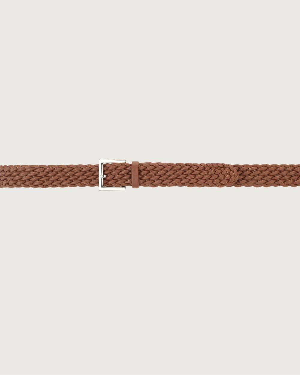 Orciani Cintura intrecciata Micron in pelle Vendita