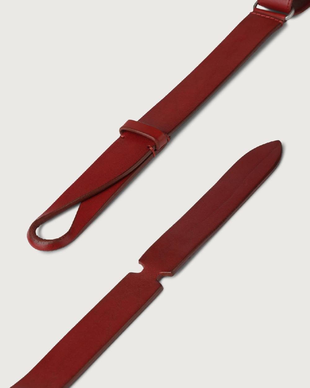 Orciani Cintura Nobuckle Bull in cuoio Offerta