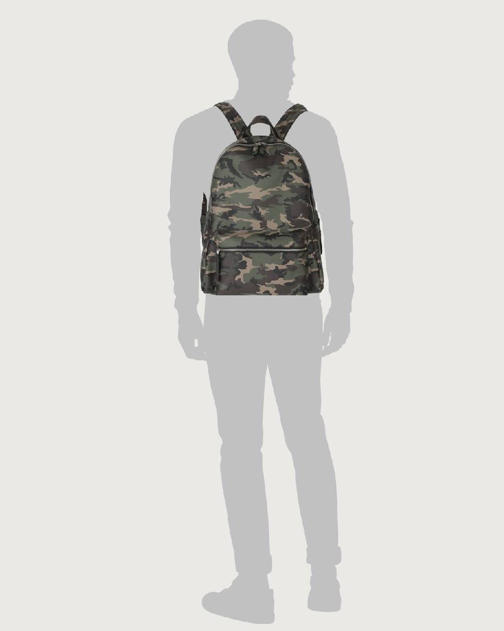 Orciani Zaino Camouflage in pelle Nuova