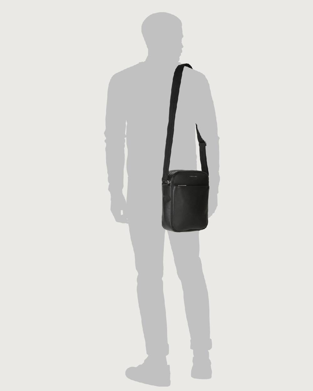 Orciani Borsa a tracolla Timeless in pelle palmellata Vendite stagionali