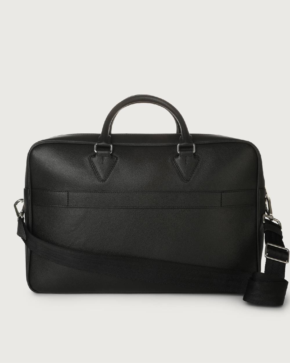 Orciani Borsa a mano Business Timeless in pelle palmellata Vendita calda