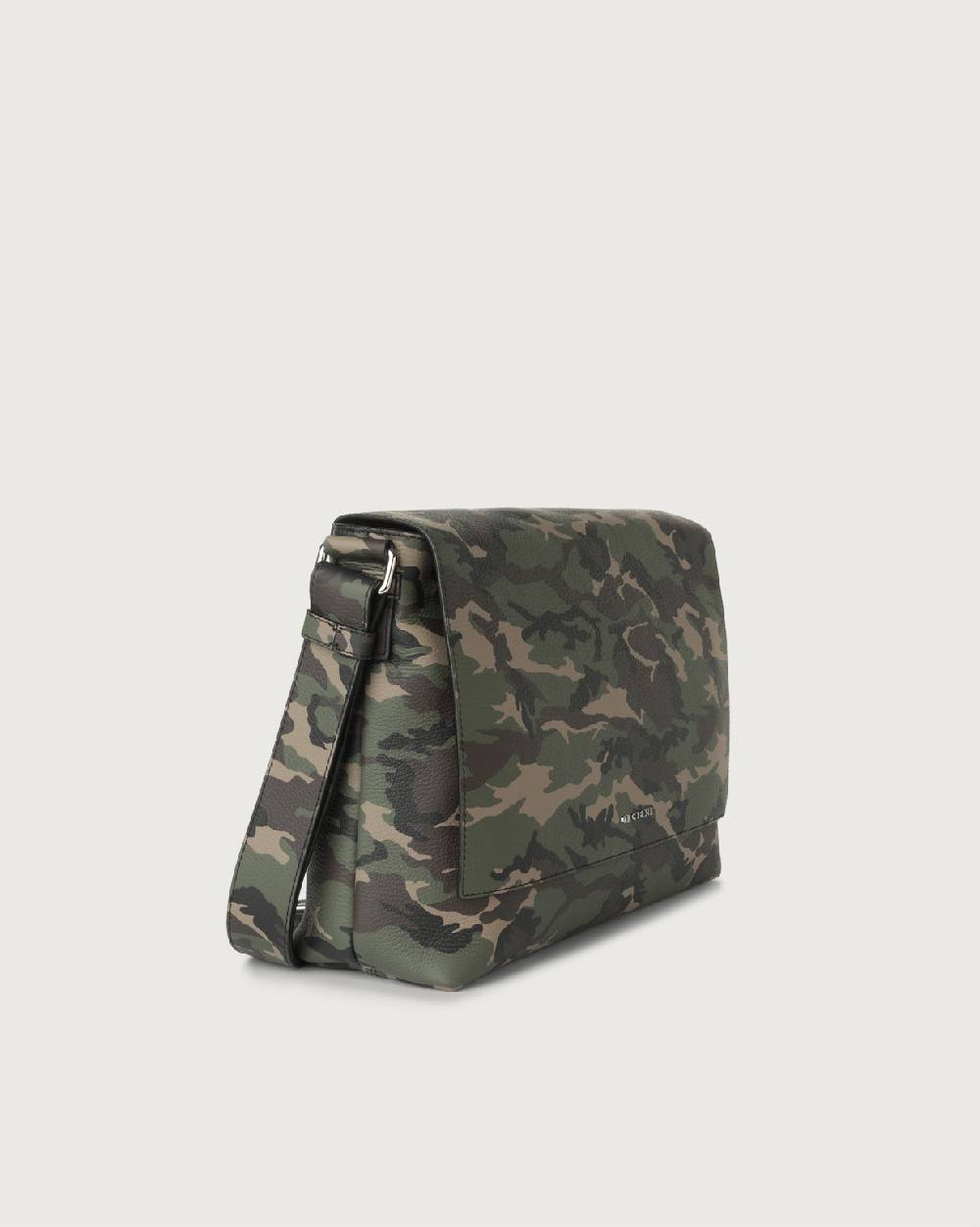 Orciani Borsa messenger Camouflage in pelle Offerta migliore