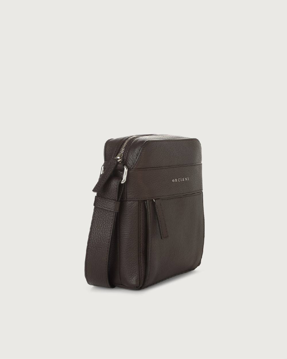 Orciani Borsa messenger piccola Micron in pelle Grandi sconti