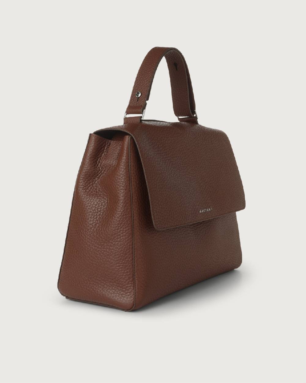 Orciani Borsa a spalla grande Sveva Soft in pelle con tracolla Officina