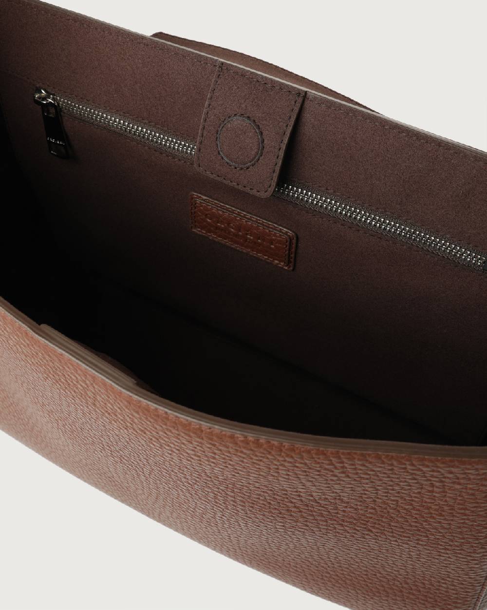 Orciani Borsa a spalla grande Sveva Soft in pelle con tracolla Officina