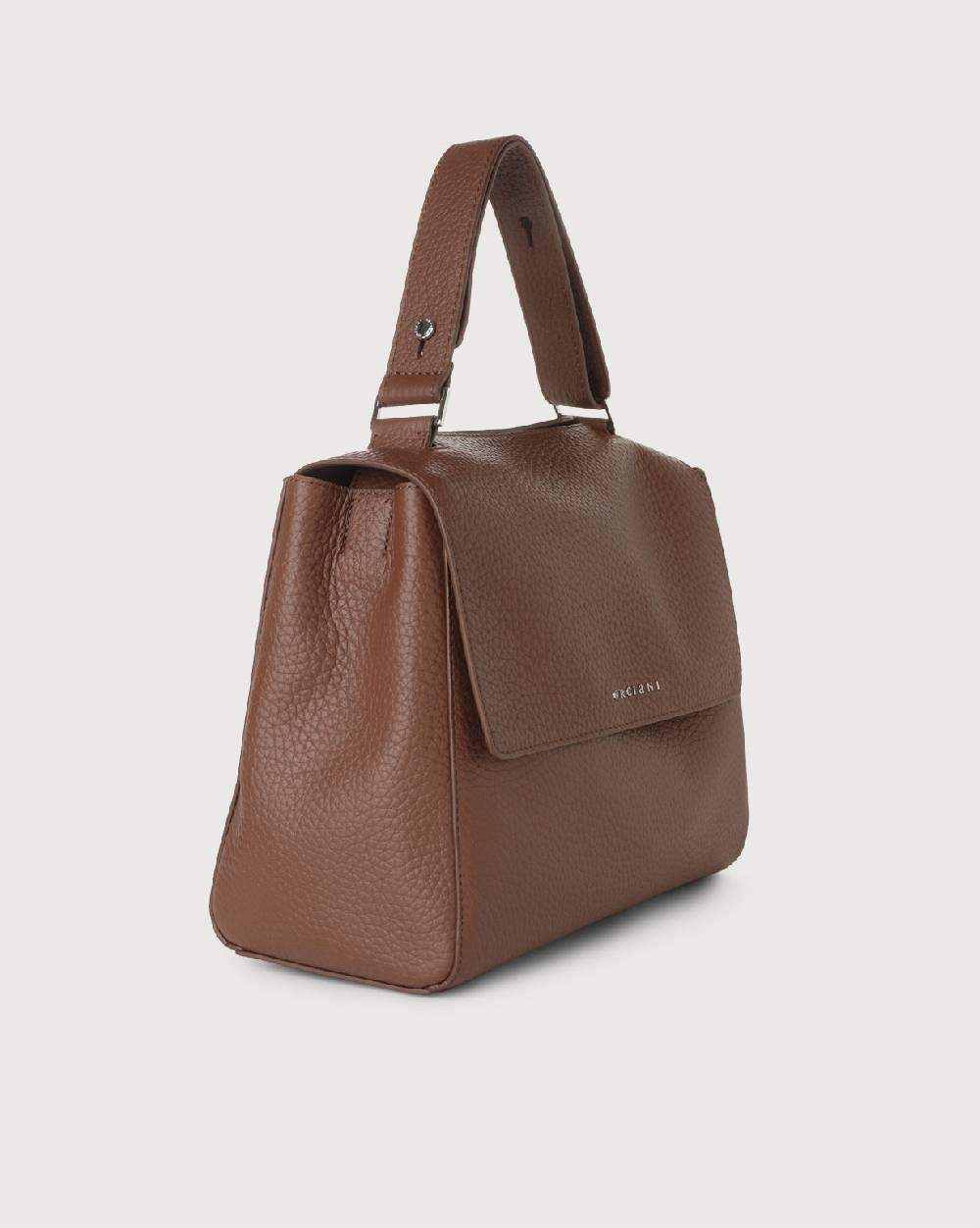 Orciani Borsa Sveva Soft Media a spalla in pelle con tracolla Limitato a 3 giorni