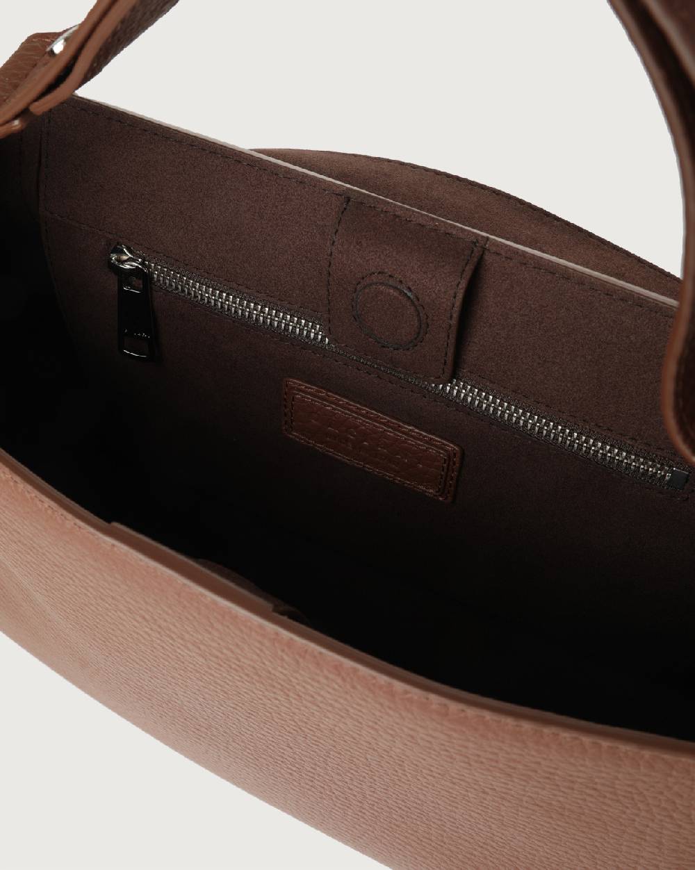 Orciani Borsa Sveva Soft Media a spalla in pelle con tracolla Limitato a 3 giorni