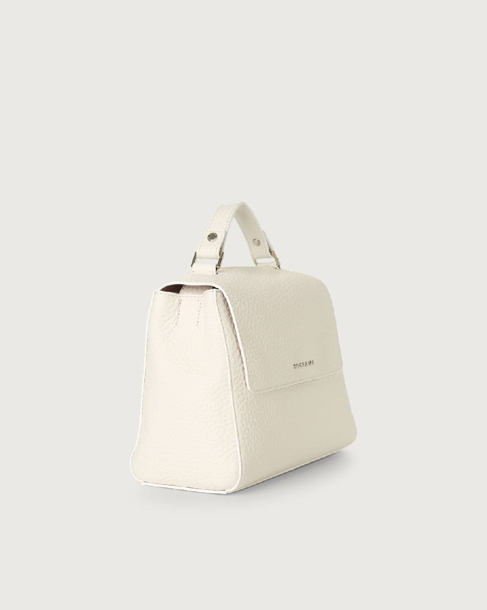 Orciani Borsa Sveva Soft Piccola a mano in pelle con tracolla Sconti questo mese