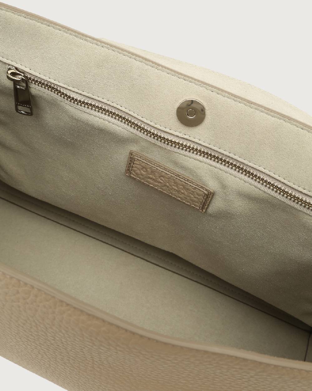 Orciani Borsa a spalla grande Sveva Soft in pelle con tracolla Italy