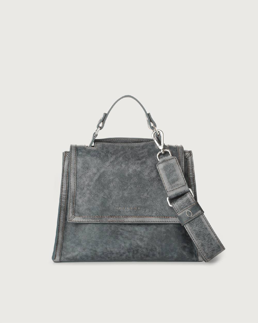 Orciani Borsa Sveva Delavè Piccola in pelle con tracolla Promozione Limitata
