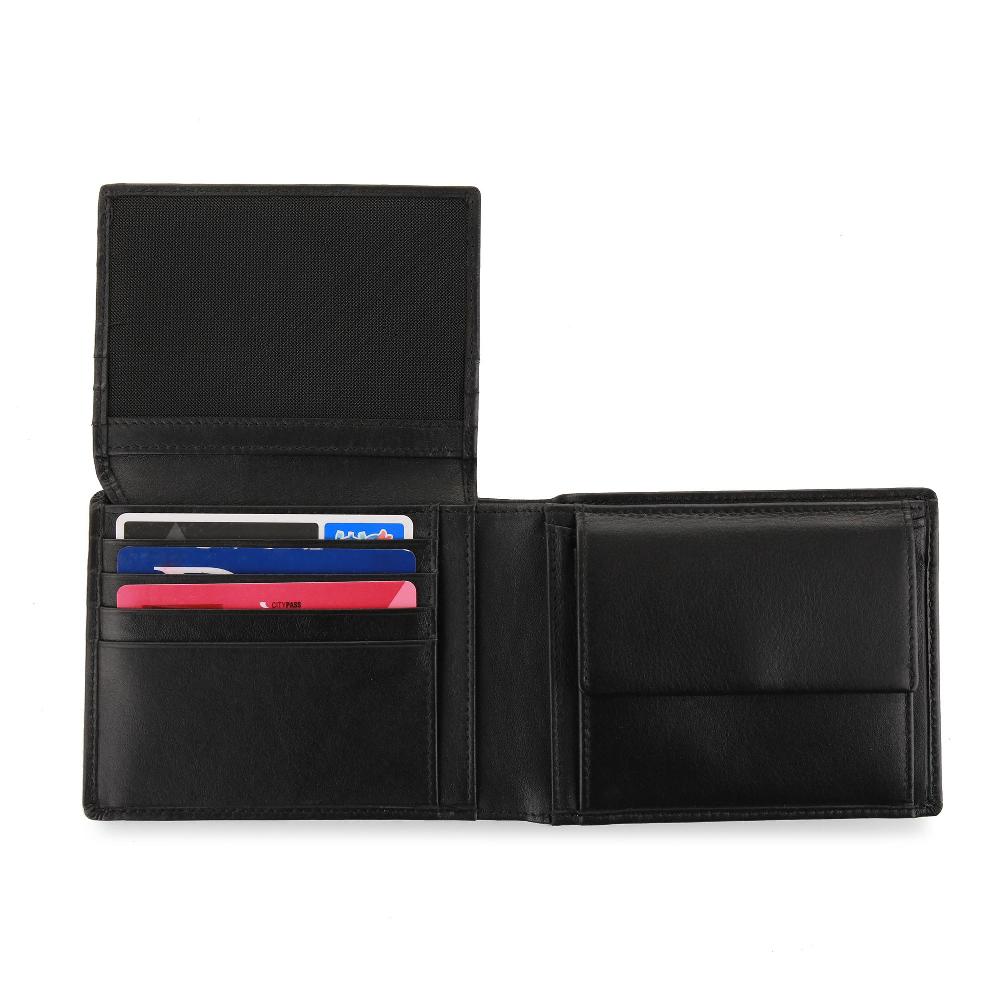 Roncato Portafoglio con portamonete pascal nero Negozio Online Roncato Offerta