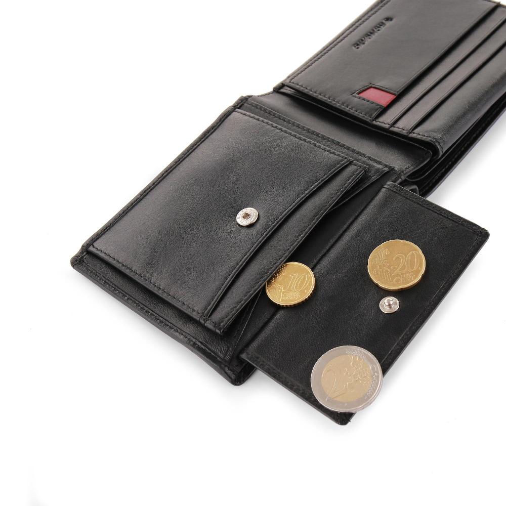 Roncato Portafoglio con portamonete pascal nero Negozio Online Roncato Offerta