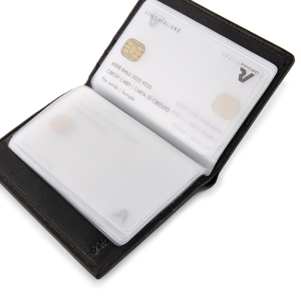 Roncato Porta carte di credito pascal nero Negozio Online Roncato Consegna Veloce