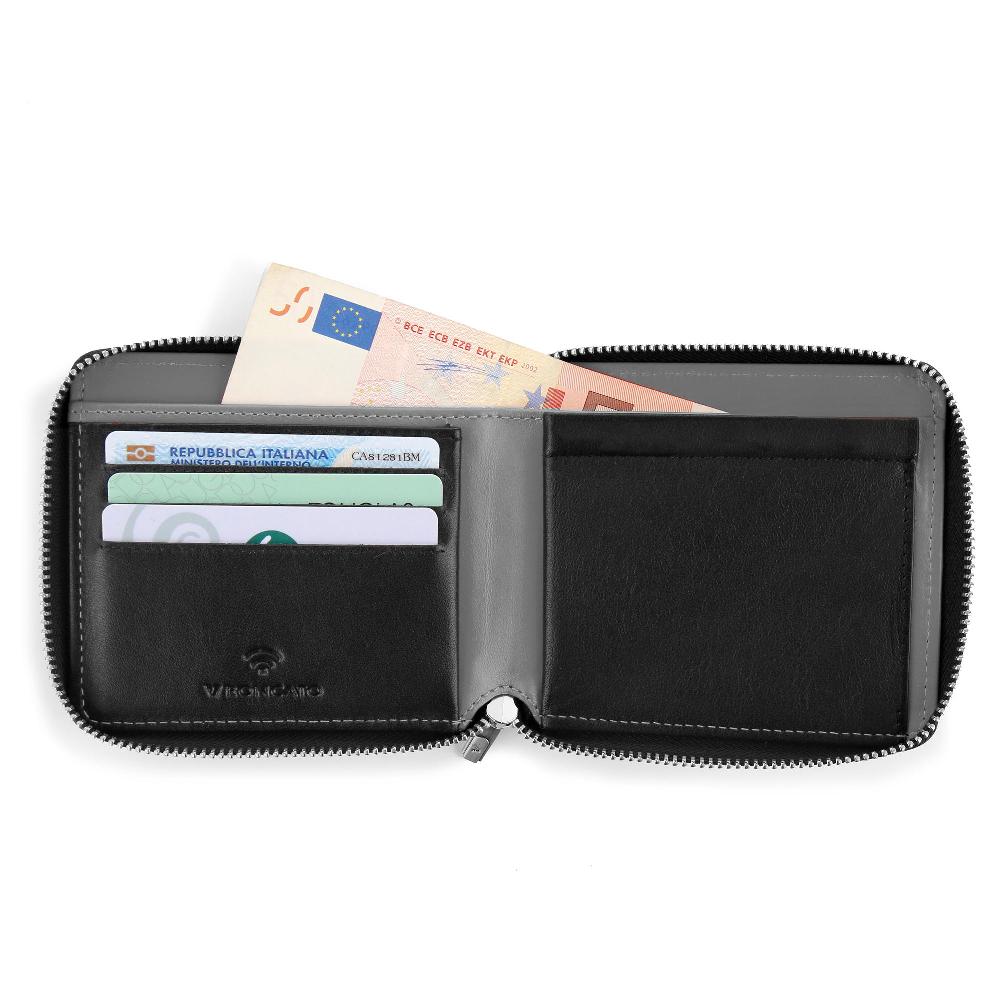 Roncato Portafoglio con portamonete taormina nero/grigio Negozio Online Roncato Presa